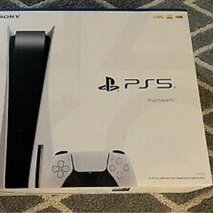 PS5. White. New. Comes with one controller